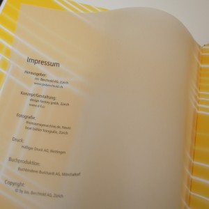 Berchtold Group – Portrait book