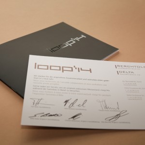 Berchtold – Loop14 event brochure