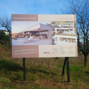 Birmenstorf – Bautafel Design