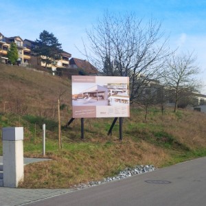 Birmenstorf – Bautafel Layout