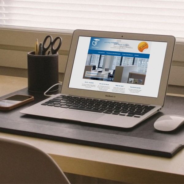 Desk4Rent – Webseite