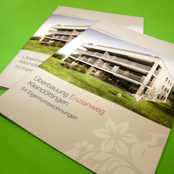 Enzianweg – Verkaufsbrochure 1