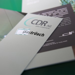Glas Trösch – Broschüren Layout