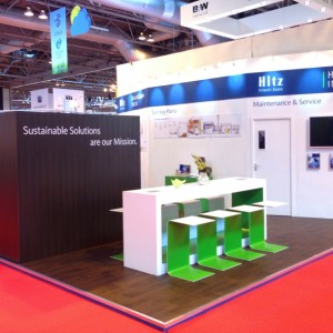 Hitachi – Large size booth realisation Birmingham