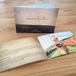 Weinbaugenossenschaft Schinznach – Weinbroschüre