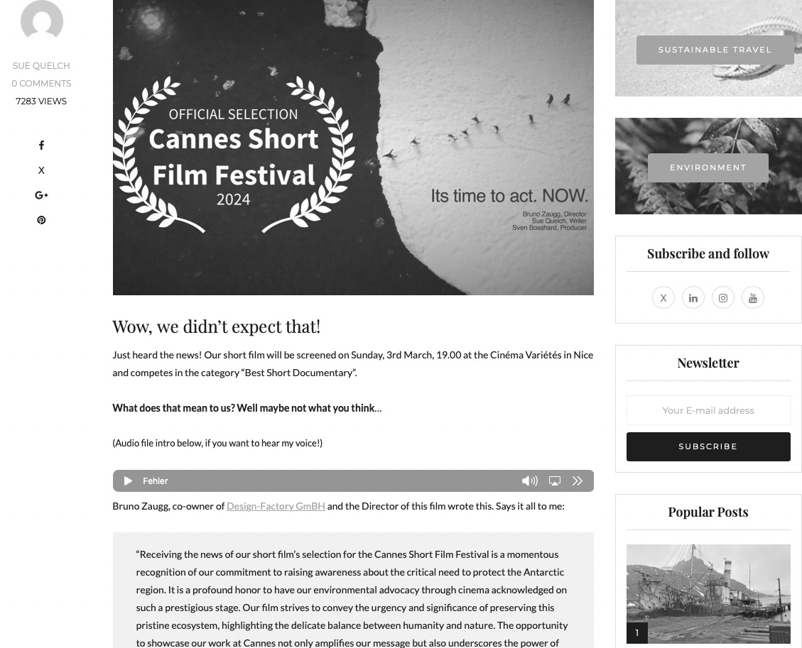SueQ Cannes Selection