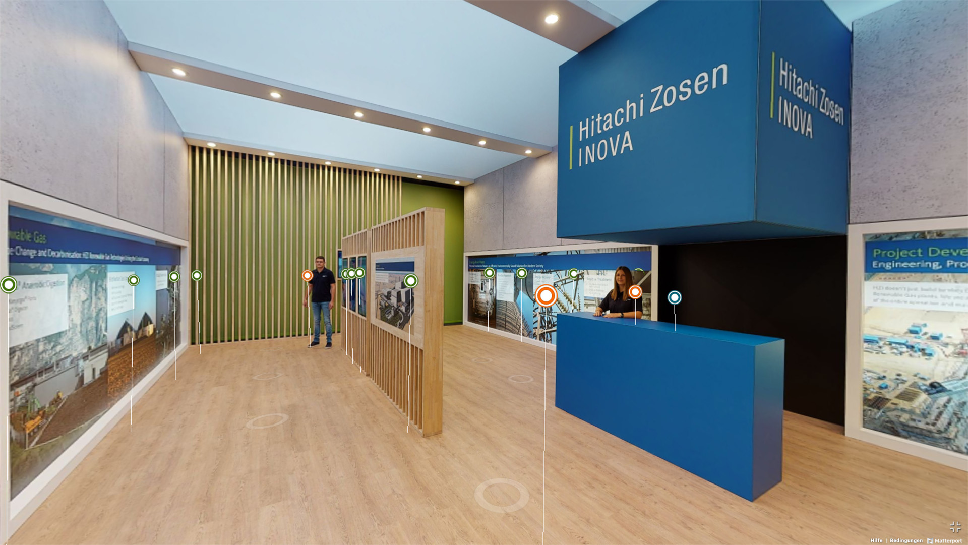 HZI Virtual Exhibition Booth