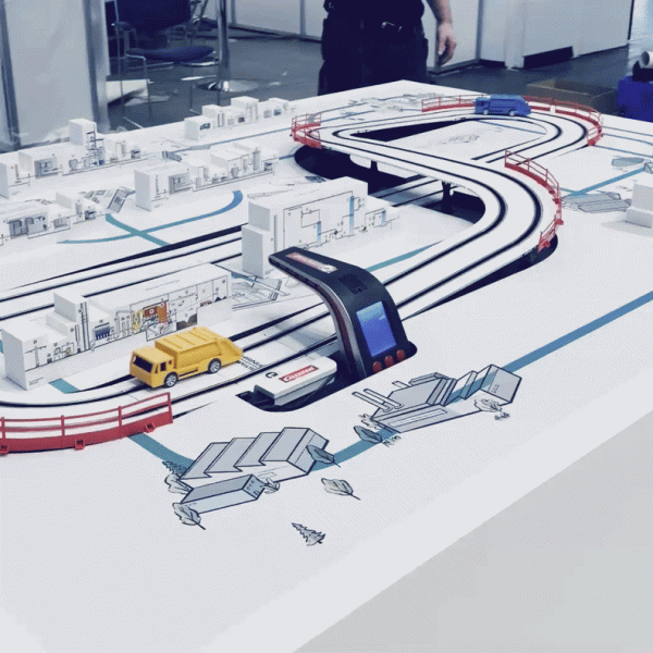 _df l kanadevia inova l ifat26 booth impressions racetrack moving