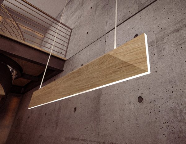 suspended lamp «slender»